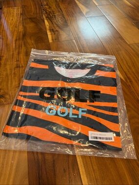Striped Orange & Black Golf Wang 10 Year Anniversary